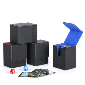 Wholesale Custom Ultrasonic Card Slab Storage Mtg Tcg Trading Card Dispenser Deck Box