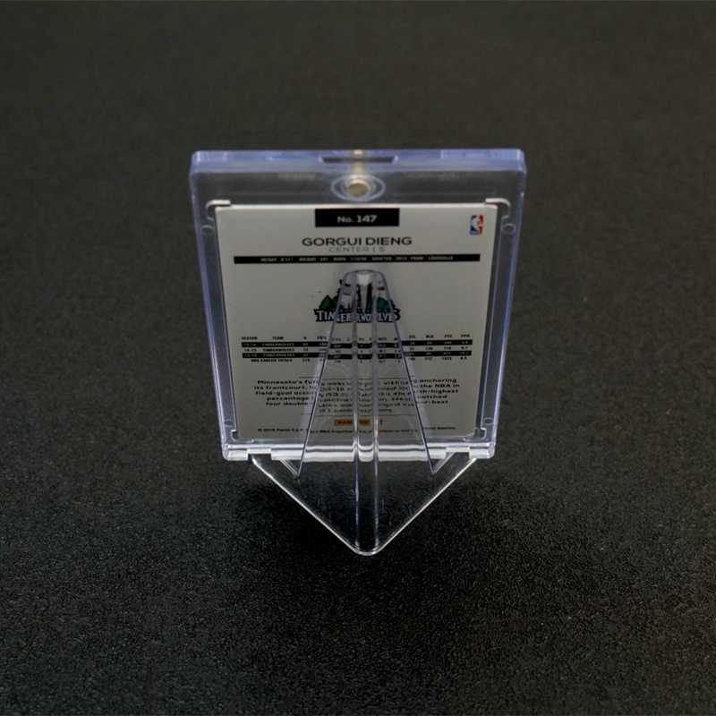 Wholesale Acrylic Card Display Stand for Graded Slab Card Lucite Game Sports Trading Card holder