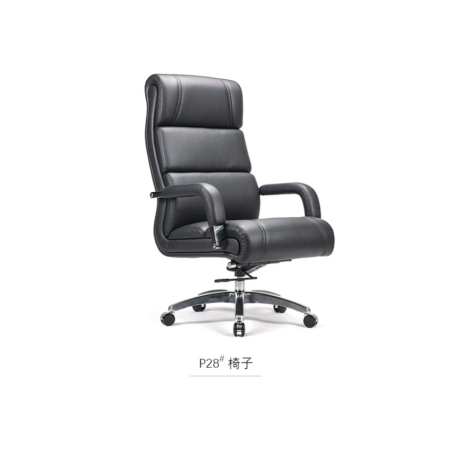 Wholesale New Style Lift Swivel Executive Manager Chair Comfortable Ergonomic Computer Modern Leather Office Chairs