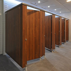 GreatFold Bathroom Toilet Room Partitions Phenolic Resin Board Panel Office Toilet Cubicles for Sale