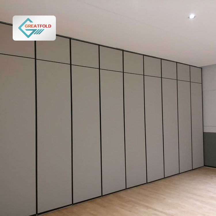 operable wall MDF removable acoustic sliding airwall dividing movable folding partition wall for office