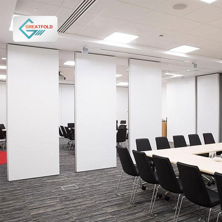 movable partition wall sliding interior Soundproof Collapsible Partition Operable Wall Room Divider for meeting room