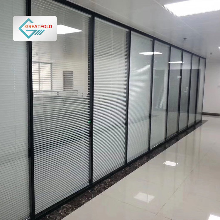 Frame Partition Cubicles Stainless Steel Soundproof Glass Widely Used Office Aluminum Office Furniture Modern 2000-6000 Mm