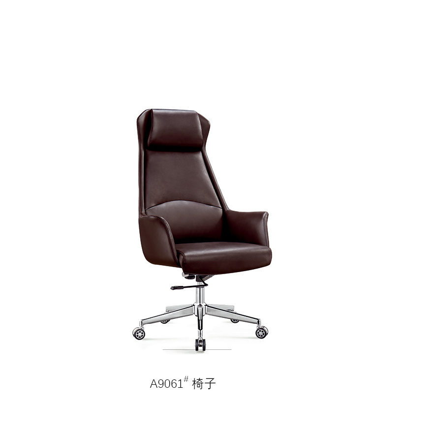 Wholesale New Style Lift Swivel Executive Manager Chair Comfortable Ergonomic Computer Modern Leather Office Chairs