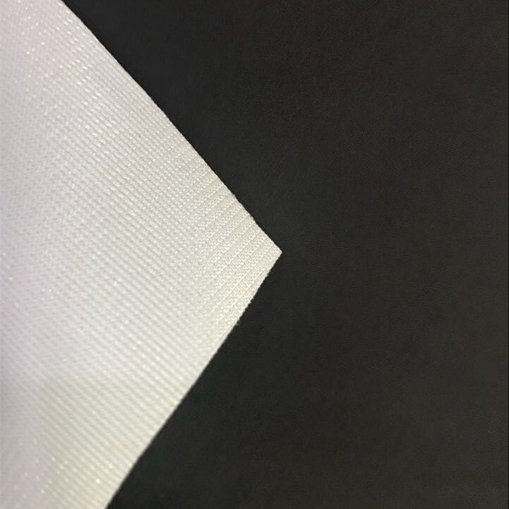 Waterproof 100% nylon taffeta TPU bonded mesh fabric for garments