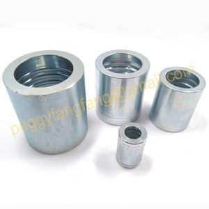 carbon steel stainless steel ferrule 00110 crimping hydraulic hose sleeve rubber pipe sleeves