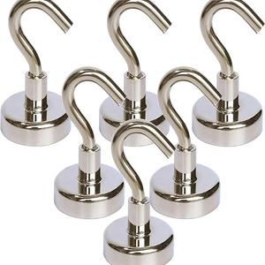 Magnetpro Magnetic Hook With Strong Suction Cup Neodymium Iron Boron Magnet For Hanging Doors Cabinets Ceilings