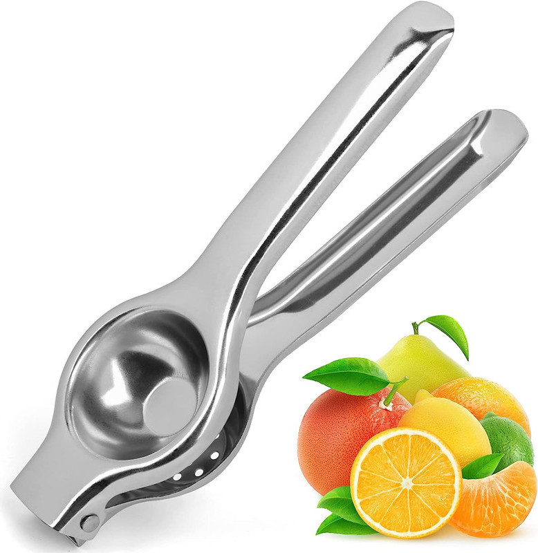 Lemon Squeezer Hand Manual Stainless Steel Citrus Press Juicer Handheld Lemon Juicer and Lime Squeezer