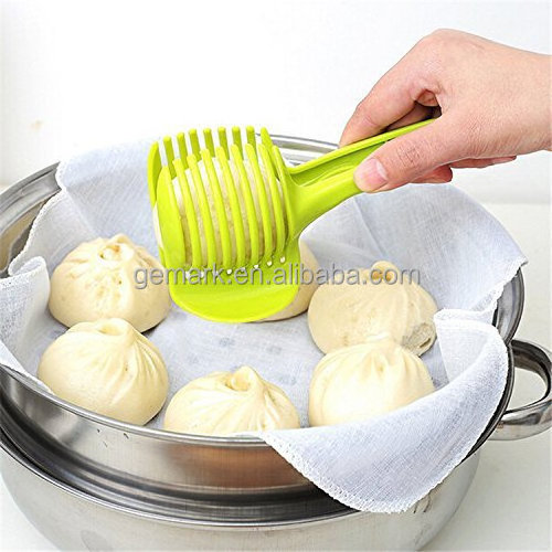 Tomato Slicer Multifunctional Handheld Tomato Round Slicer Fruit Vegetable Cutter,Lemon Shreadders Slicer