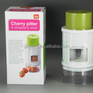 Mini Manual fruit tool cherry pitter&strawberry slicer