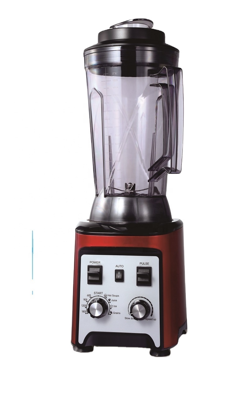 Best seller strong 4 liters 6 blade heavy duty hard nut pounded yam nutrimix restaurant juice commercial blender 3000w