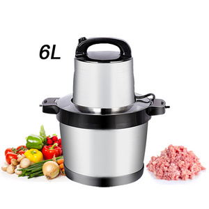 6L Slicer Fufu Yam Pounding Machine Commercial Mini Coconut Hand Industrial Mixer Vegetable Chopper Electric Meat Grinder