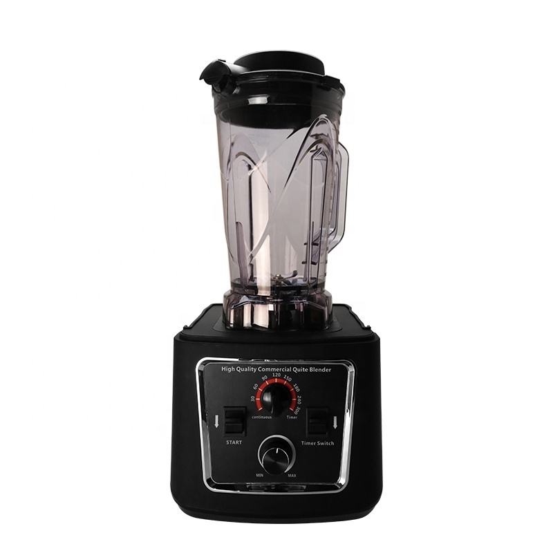 Commercial Blender Mixer and Juicers Quiet Low Noise Smoothie Blender Food Processors Heavy Duty Blender with sound cover