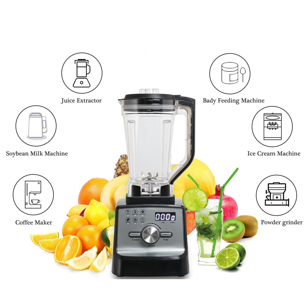 Multifunctional 2000w automatic blender electric blenders with high quality professional ice nutrimix blender