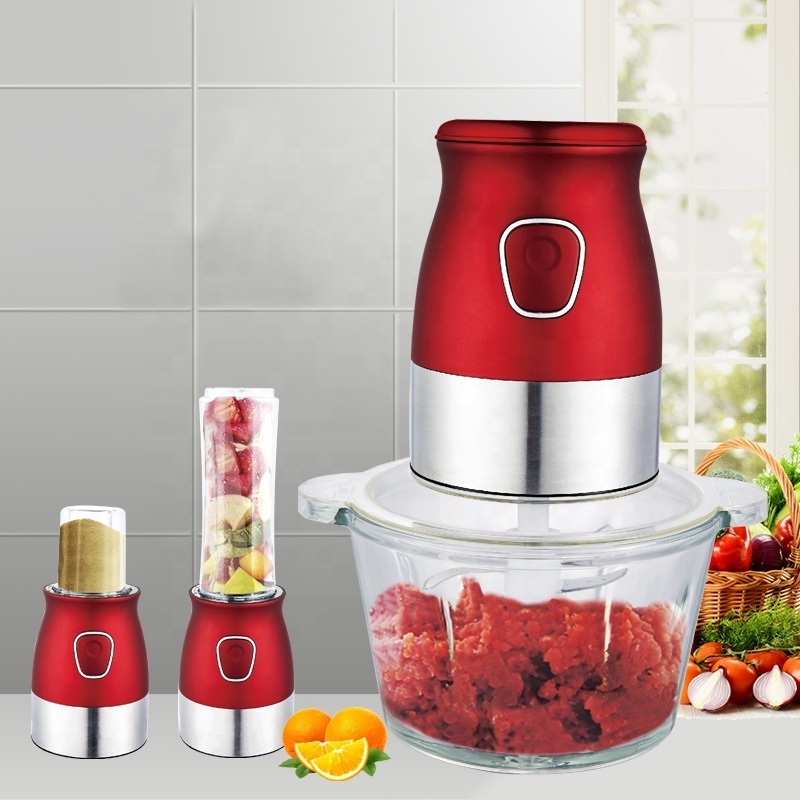 Multipurpose Personal Blender Food Chopper Electric Coffee Grinder Single Serve Blender with Travel Lid for Making Smoothies