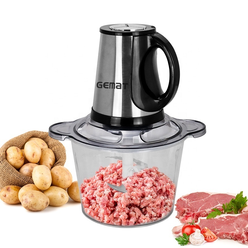 Multifunction food processor 2L 3L 5Lmixer chopper meat grinder price mixeur de foutou electric food chopper