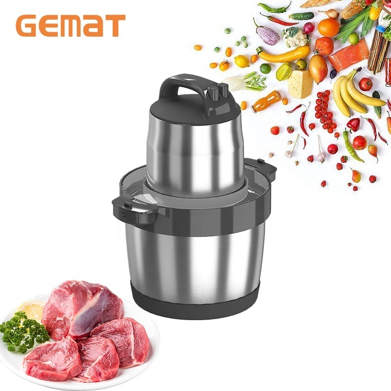 Best Multifunctional Electric Meat Grinders Commercial Small Heavy Duty Fish Vegetable Chopper Mixer Fufu Yam Pounding Machine