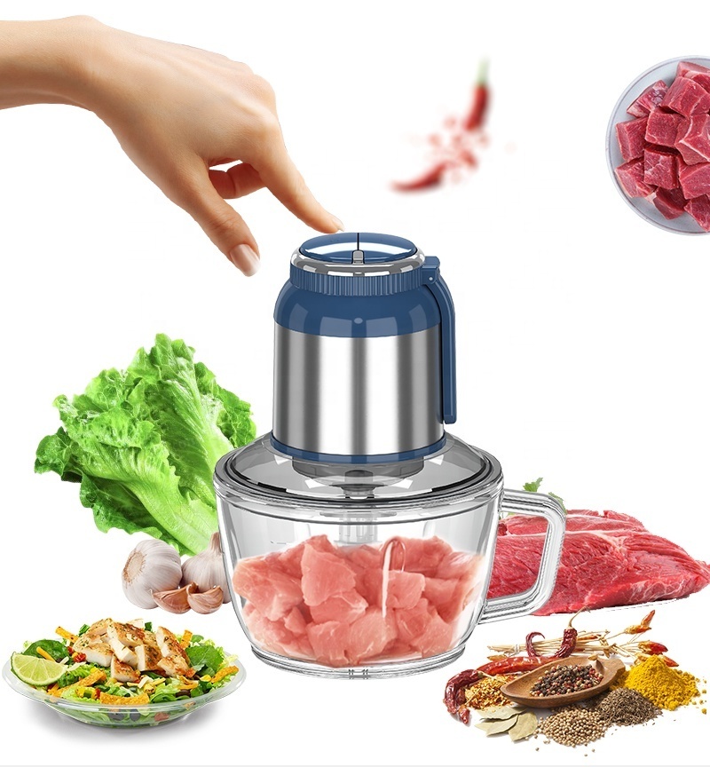 Food processor household best meat grinder slicer industrial commercial frozen mix fufu vegetable chopper yam pounding machine