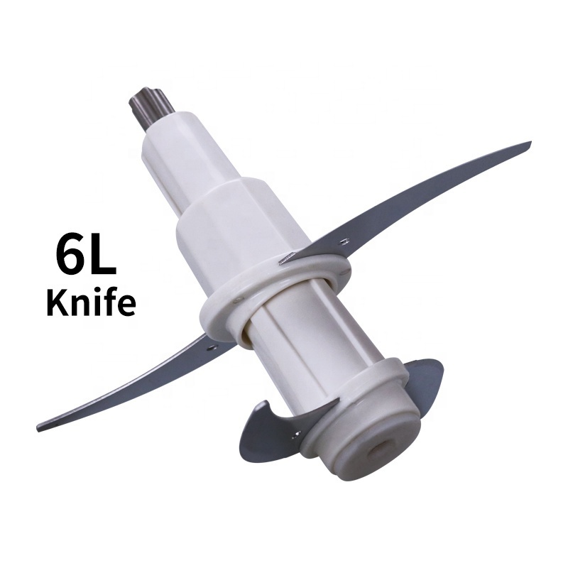 6L Electric Meat Grinder Spare Parts Cutting Blades Knives Knife Cross Accessories Plate Attachment Sharpen Stainless Steel