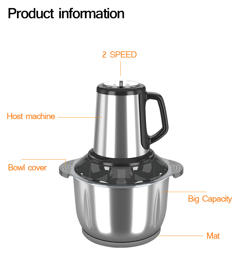 smoothie maker industrial blender meat chopperper mixer grinder for kitchen with high quality