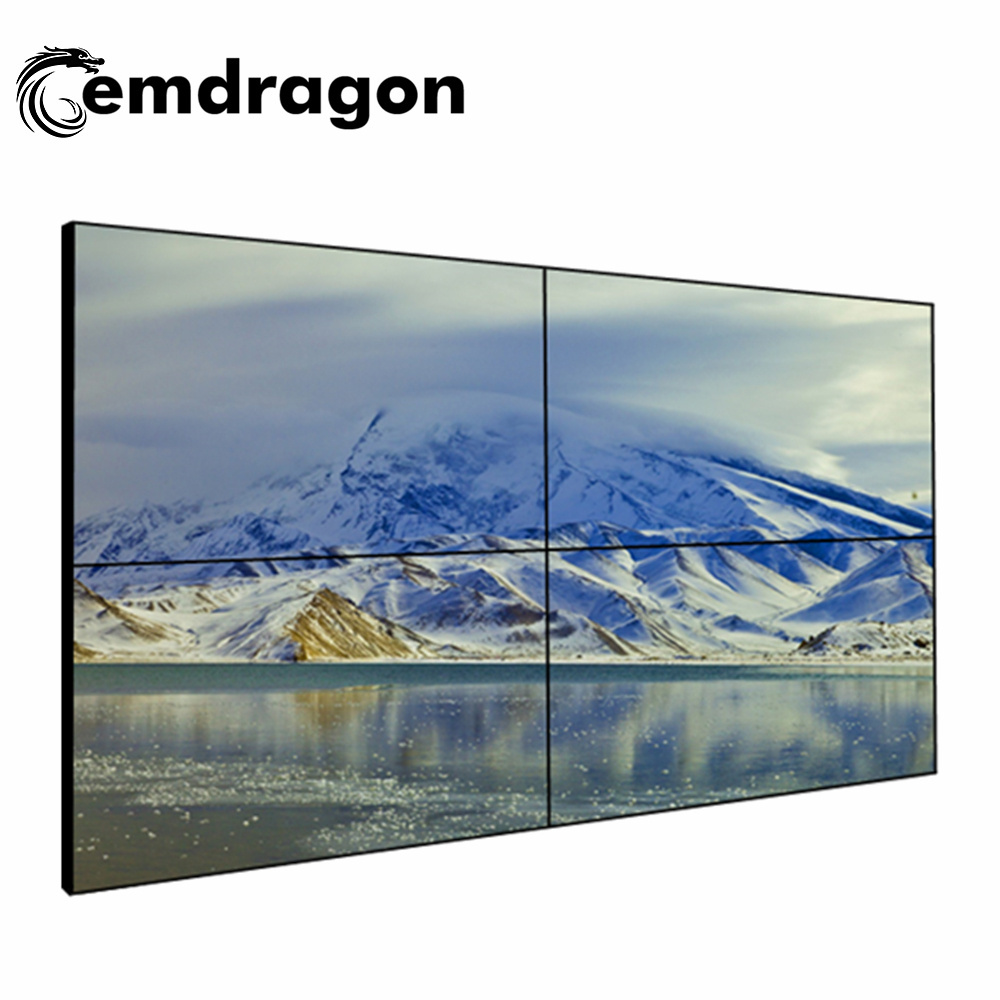 50 inch 4k display big touch screen 2*2 lcd video wall