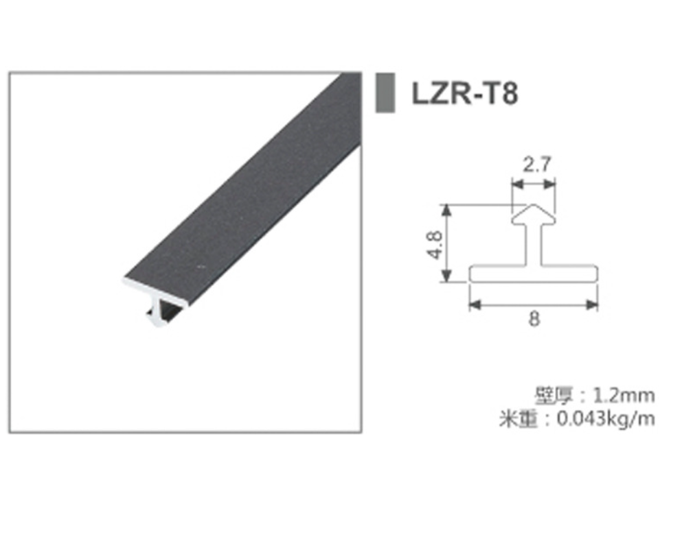 Decorative Wood Furniture Trim Edge Banding T Edge Molding Trim edge Trim for Cabinets