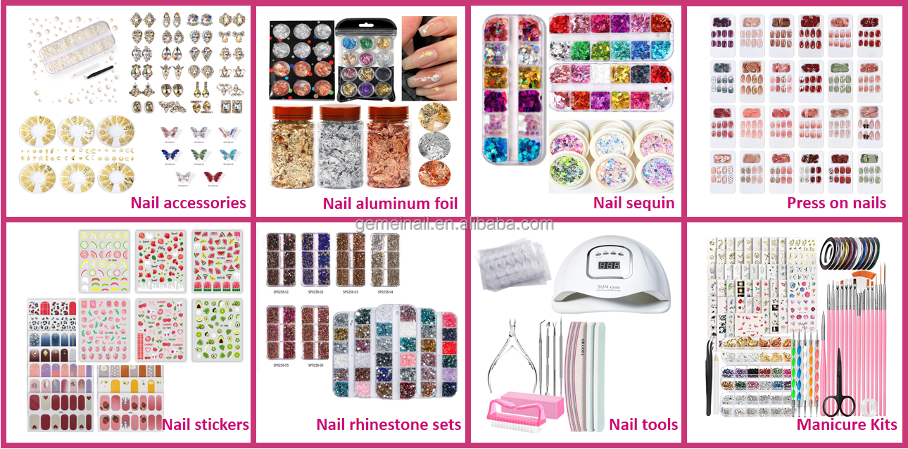 French Tip Press On Nails Almond Hot Pink Press On Nails Short Stick On Nails for Women