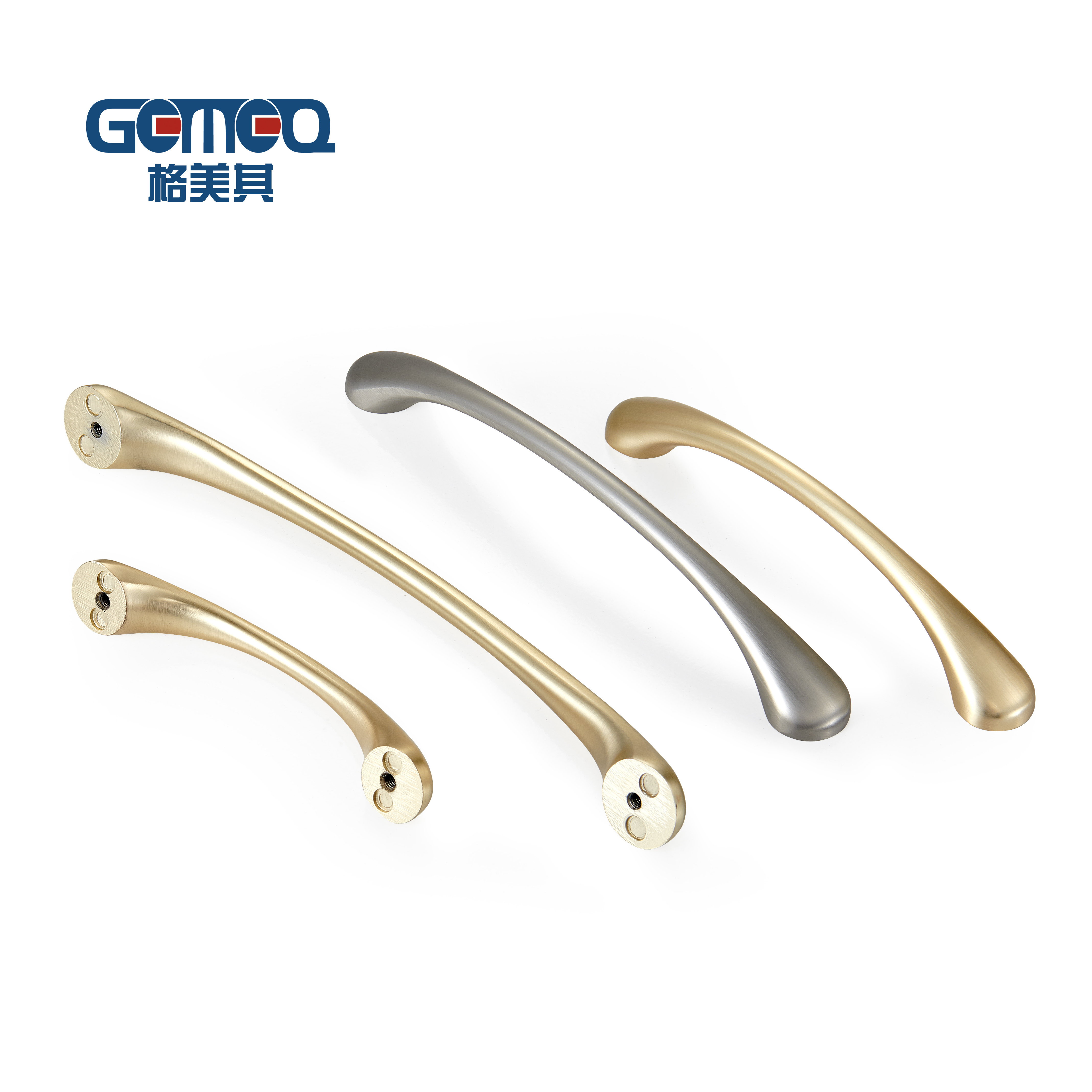 128mm 160mm 192mm Modern Style Drawer Handles Hot Sale Zinc Pull Cupboard Cabinet Alloy Door Handle