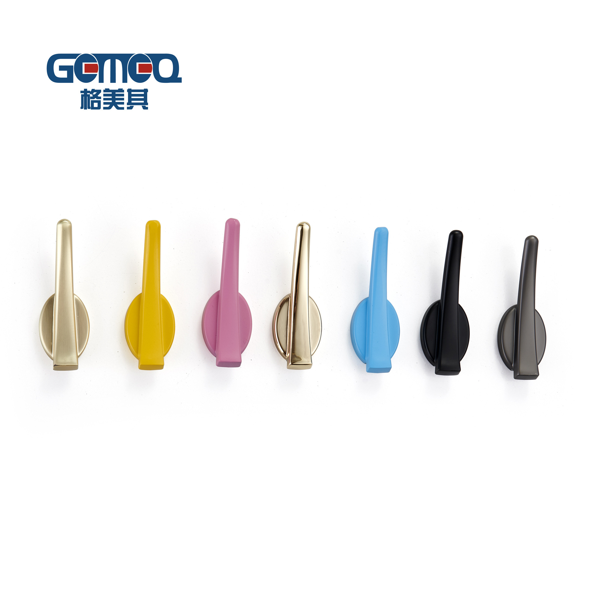 Gold Black Hot Sale Good Price Hook Adhesive ZInc Strong-Adhesive-Door-Wall-Hanger-Hooks