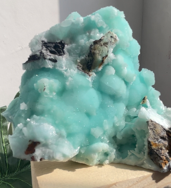 Wholesale Natural Crystal Stones Healing Crystal Bulk Buy Original Stone Blue Aragonite Cluster For Home Decoration