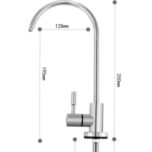 Single drinking water faucet kitchen filter faucet