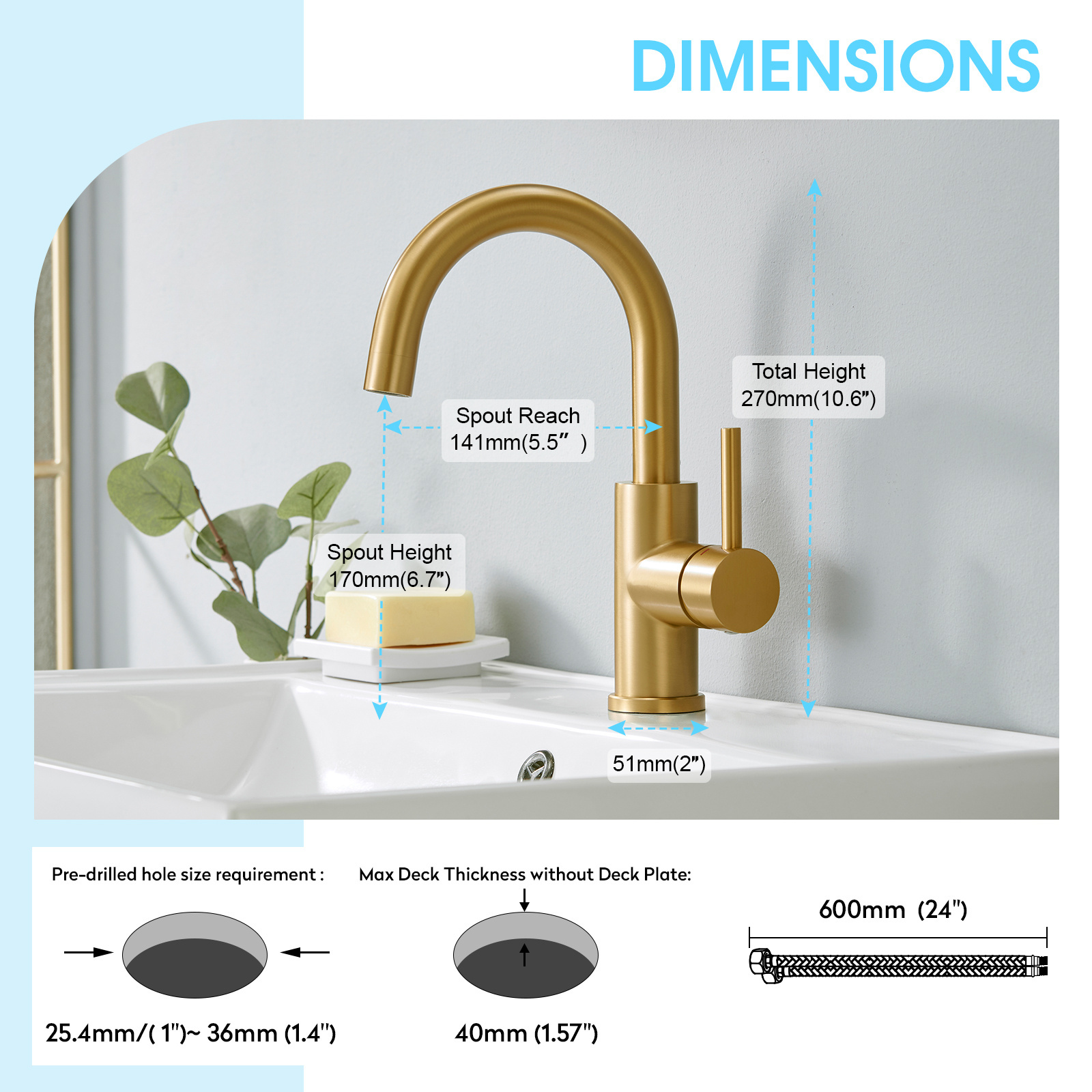 Gold faucet stainless steel cupc pull down kitchen bar sink faucet 40116