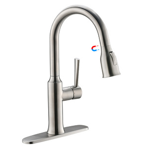 Factory Direct Sales stainless steel kitchen faucets with Pull out Sprayer (40241)