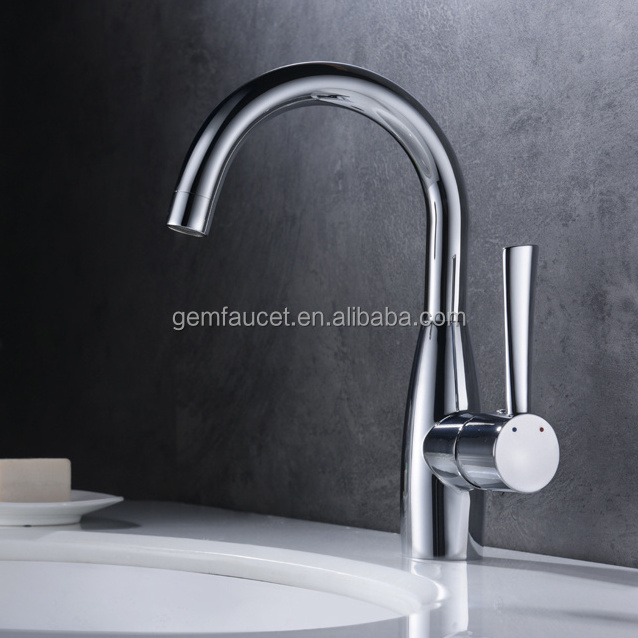 CUPC Lead Free Single Handle Hole Brass bar tap Bathroom faucet