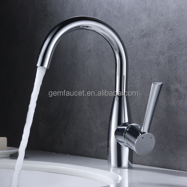 CUPC Lead Free Single Handle Hole Brass bar tap Bathroom faucet