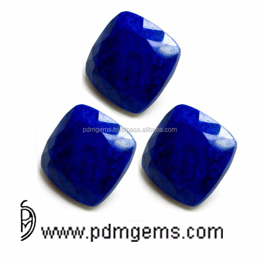 Cut and Polished Lapis Lazuli Blue Trillion Square Cushion Round Shape Mix Calibrated Loose Natural Gemstone AAA+ Lapis Lazuli