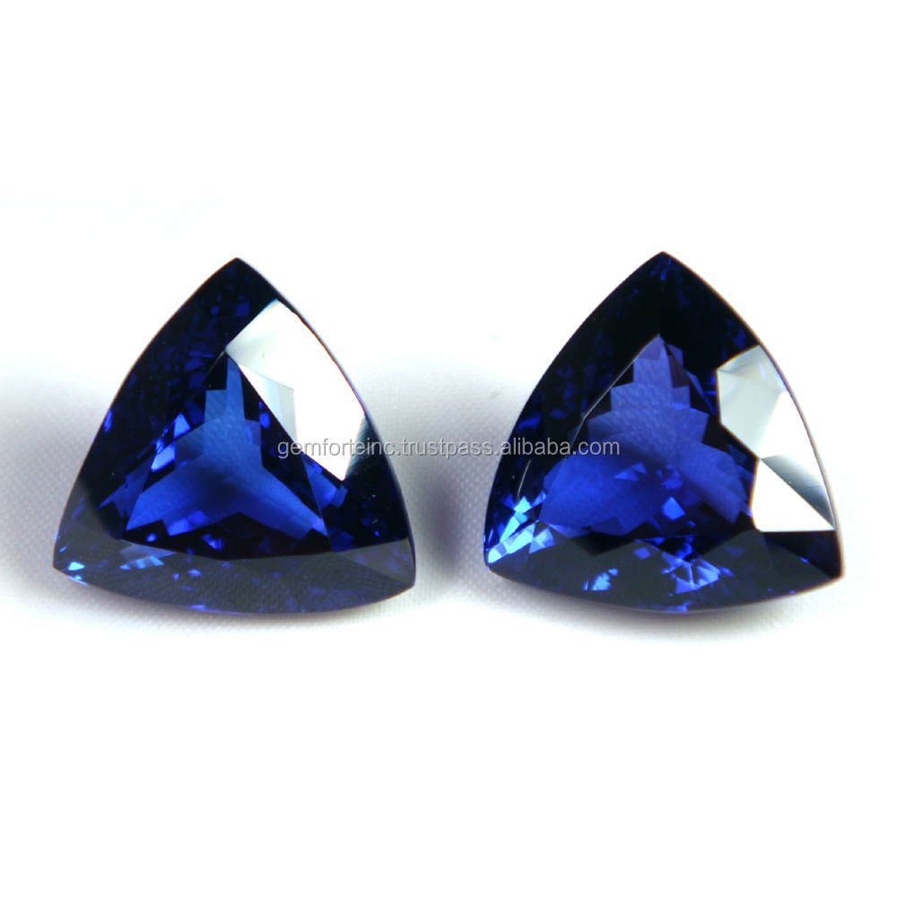 Trillion Cut Tanzanite Gemstone Bulk Quantity Sale Best Wholesale Price Handmade Fine Jewelry Making Blue Precious Tanzanite