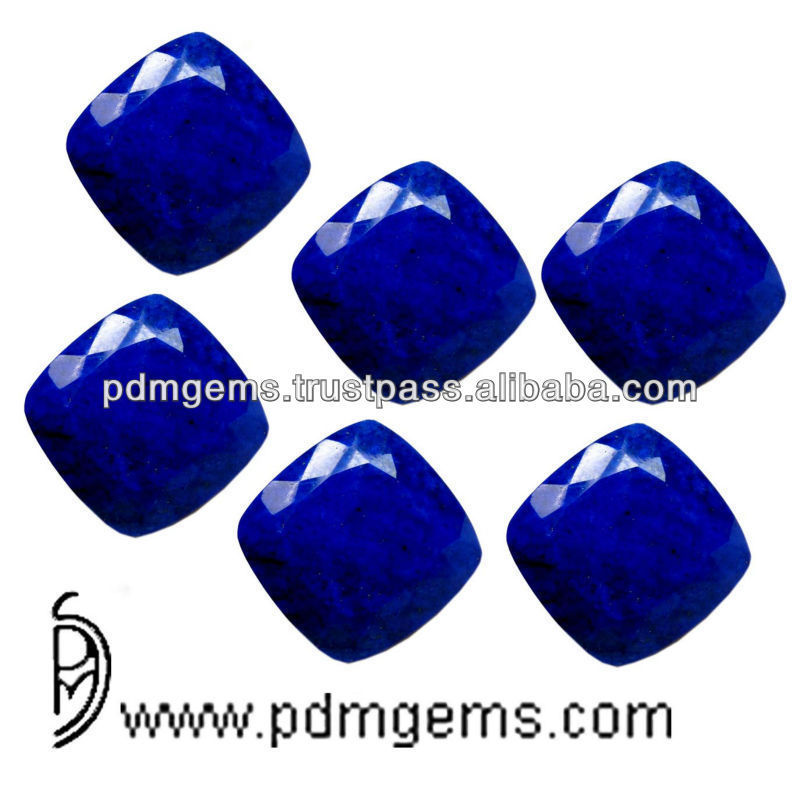 Cut and Polished Lapis Lazuli Blue Trillion Square Cushion Round Shape Mix Calibrated Loose Natural Gemstone AAA+ Lapis Lazuli