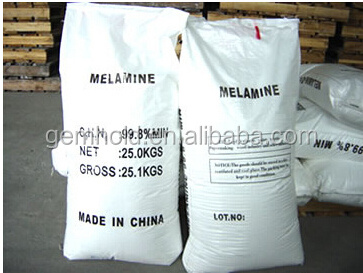 China melamine 99.8% and melamine powder formaldehyde resin powder