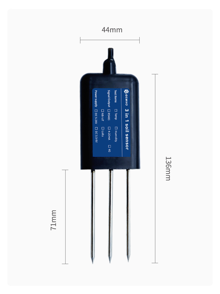 Soil Fertility Tester  NPK Soil Tester 4 in 1 Soil Sensor Wireless For Smart Agriculture  With Temperature and humidity