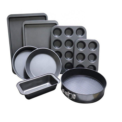 hot selling Bake Pan Non Stick Kitchen Bakeware Stainless Steel Use Cookie and  Cake Baking Pan