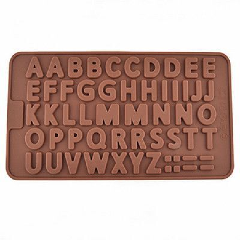 Novelty Numbers Letters Silicone Mold Baking Tools For Making Cookies Chocolate Love Heart Silicone Mold Baking Supplies