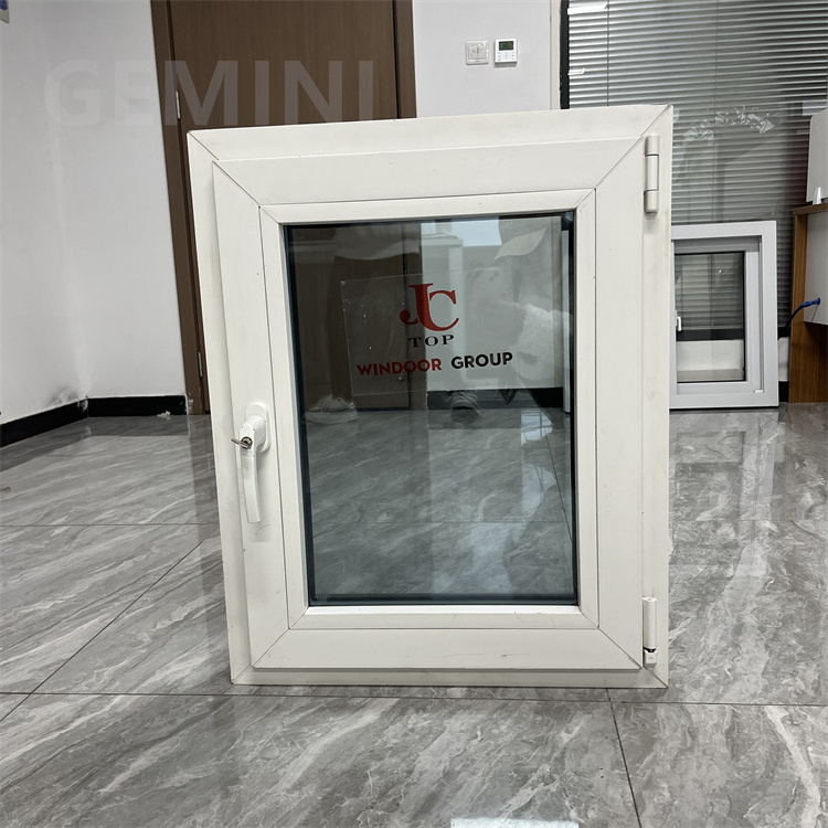 GEMINI Cheap Factory Price UPVC / PVC Windows Casement Window With Handle