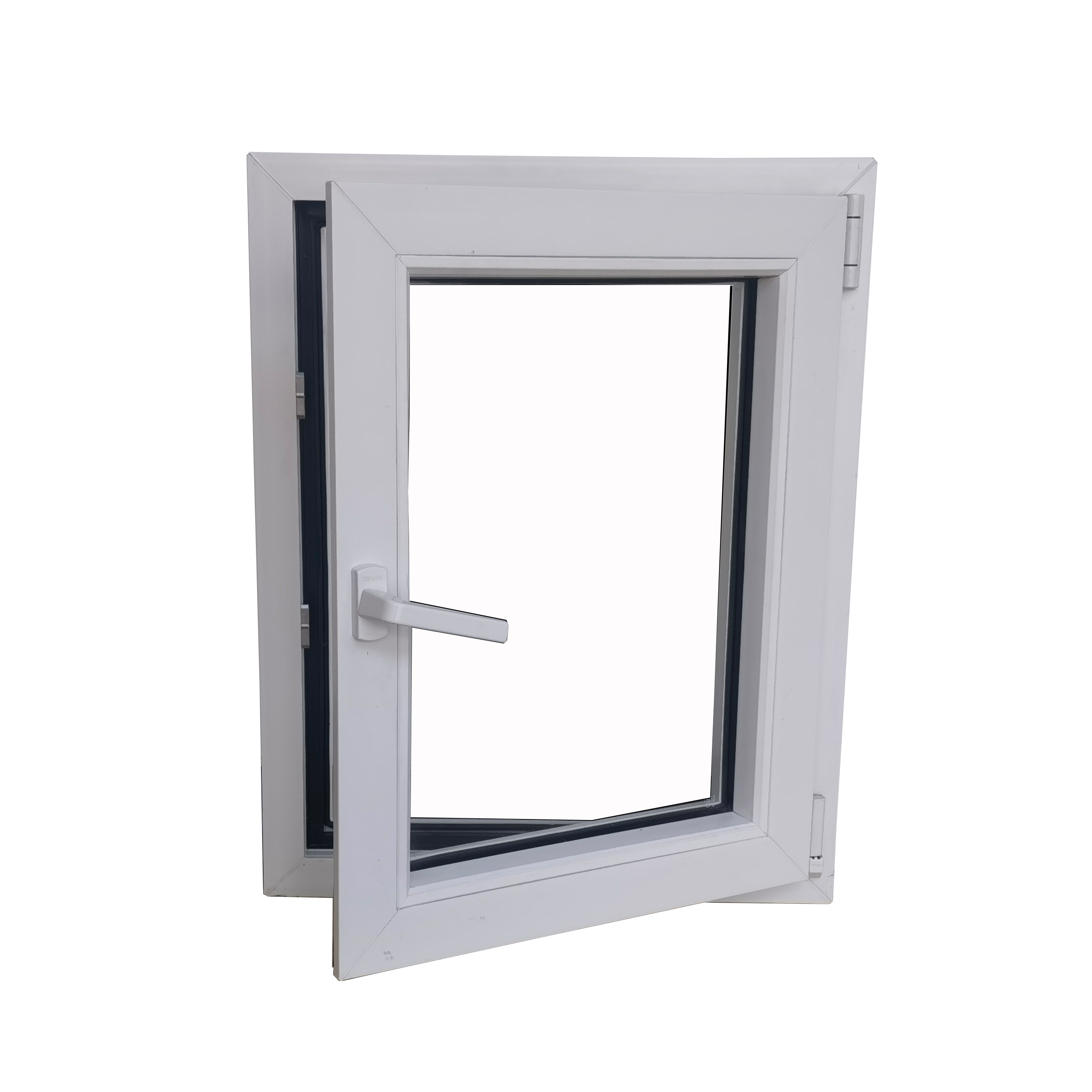 GEMINI Cheap Factory Price UPVC / PVC Windows Casement Window With Handle