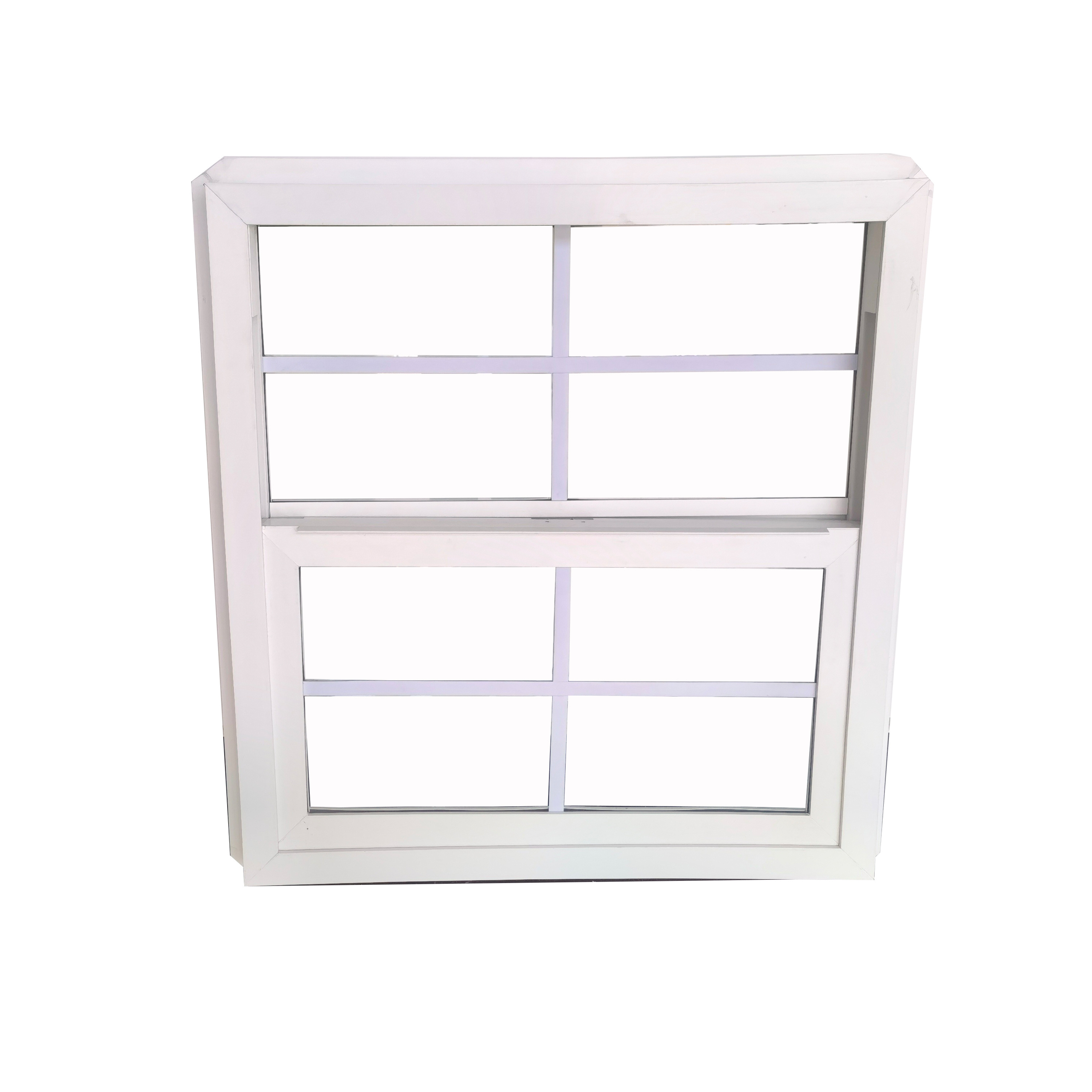 Thermally broken grill design american style glass aluminium vertical up down sliding windows sash single double hung window