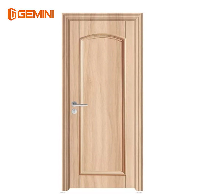 High quality interior painted WPC composite wood doors with frames