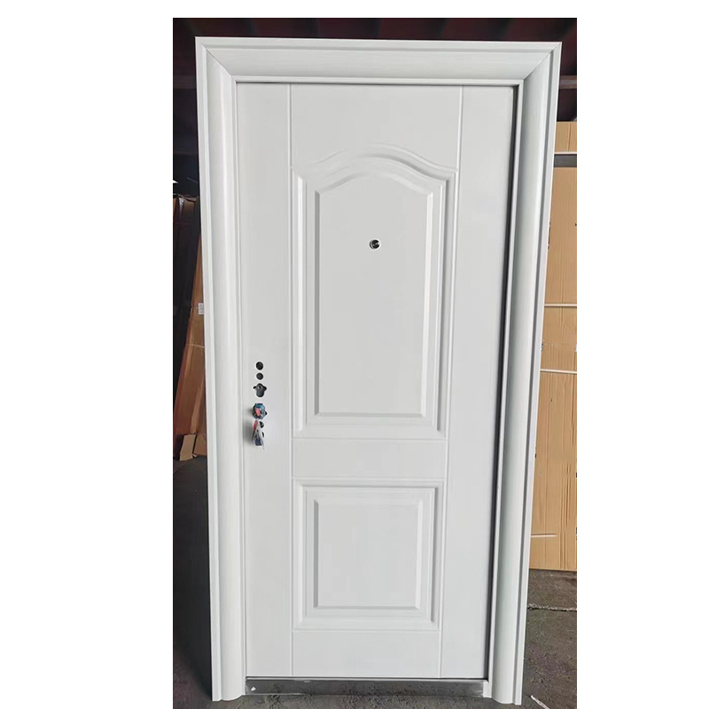 Prehung exterior steel doors for home main entrance