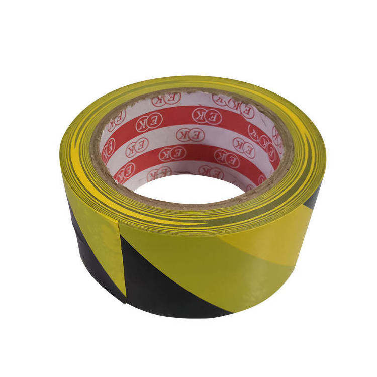 Underground Hazard Caution Industrial Floor Marking Yellow & Black Pvc Warning Tape