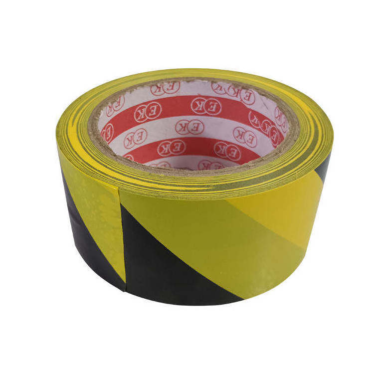 Underground Hazard Caution Industrial Floor Marking Yellow & Black Pvc Warning Tape