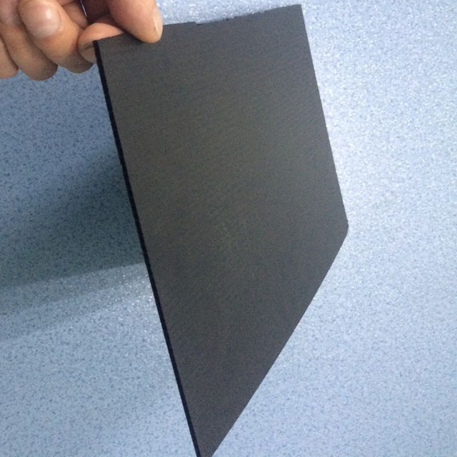 Corrugated Sheet 3-5mm ESD Corrugated Board Antistatic PP Plastic Black GS-1101 Gemisky As Requirement